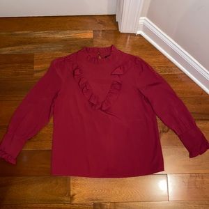 Ann Taylor Long Sleeve Blouse